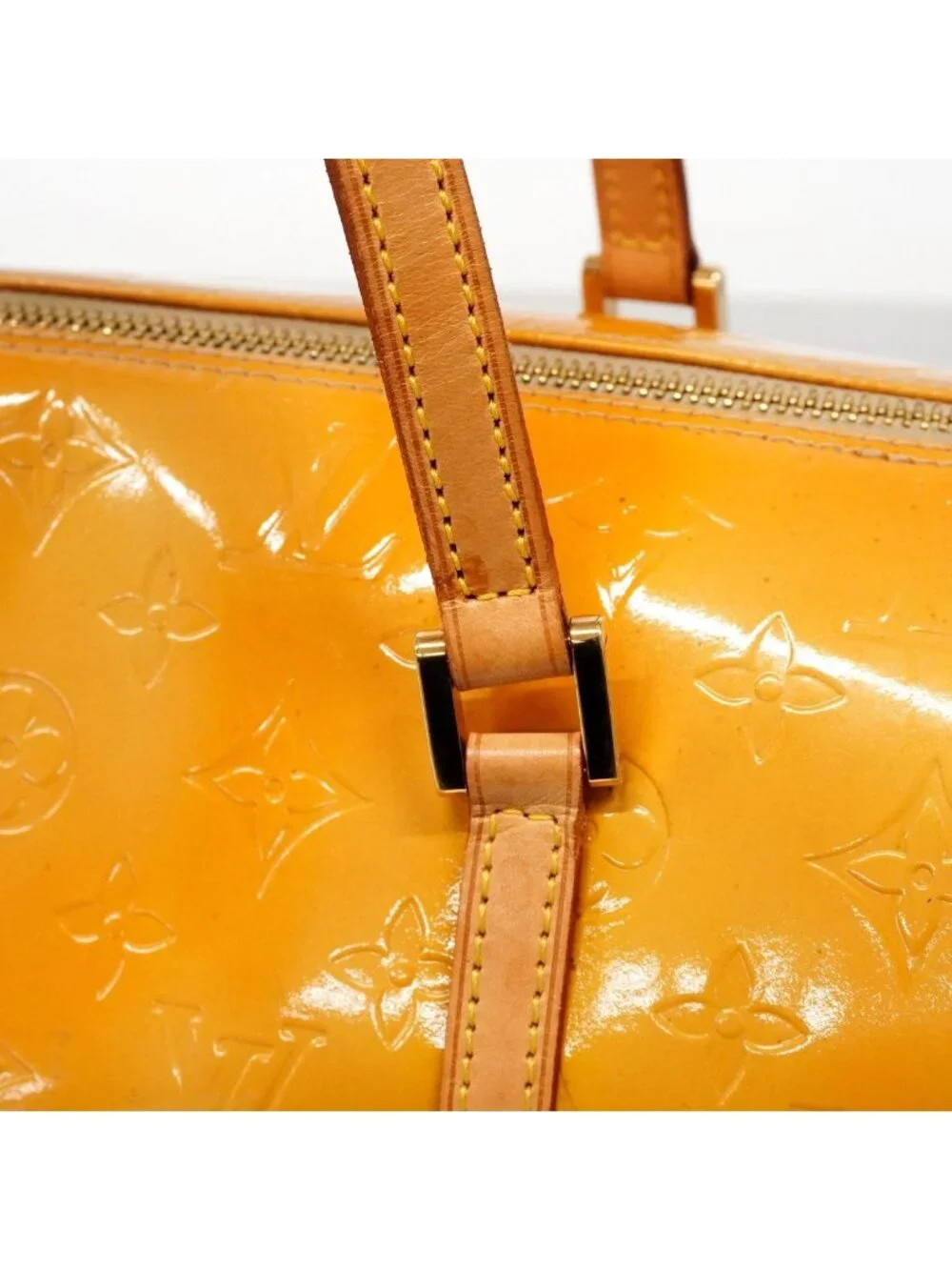 Louis Vuitton Handbag Vernis Bedford Beige